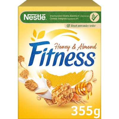 Fitness Cereals Honey Almonds 355g