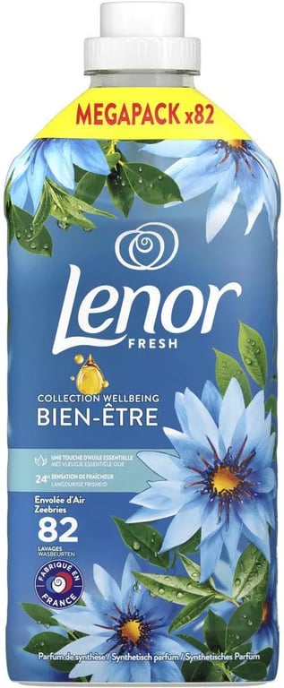 Lenor Concentrated Fabric Softener Ocean Escape 82 Washes
