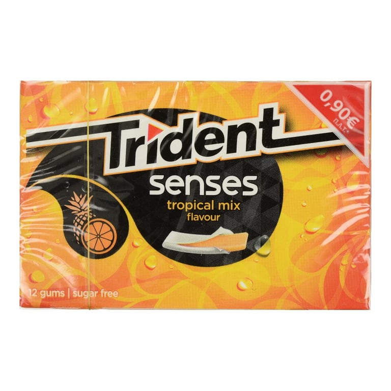 Trident Senses Tropical Mix Chewing Gum