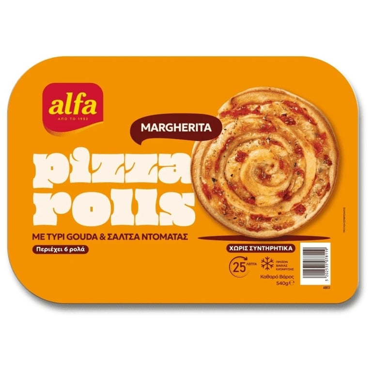 Alfa Pizza Rolls Margherita