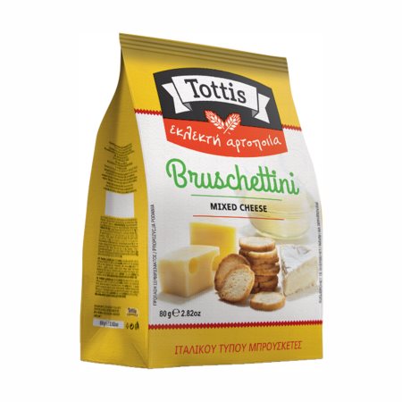 Tottis Cheese Bruschettini 80g