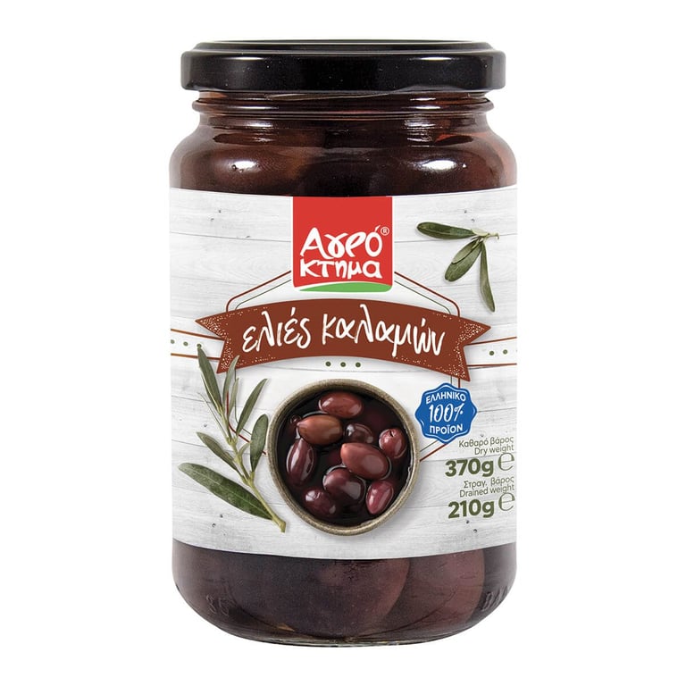 Αγροκτημα Kalamata Olives Jumbo 210g