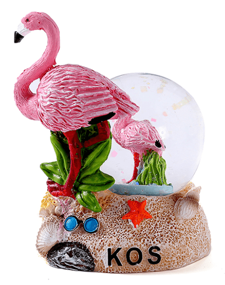 Decorative Ball Kos Flamingo
