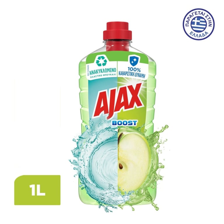 Ajax Liquid Cleaner Boost Vinegar & Apple