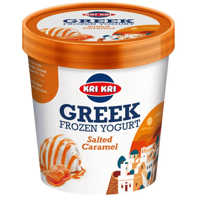 ΚΡΙ ΚΡΙ Frozen Yogurt Cup Salted Caramel 500ml