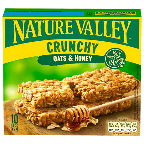 Nature Valley Crunchy Bars Oat Honey 5x42g