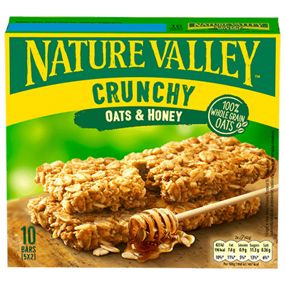 Nature Valley Crunchy Bars Oat Honey 5x42g