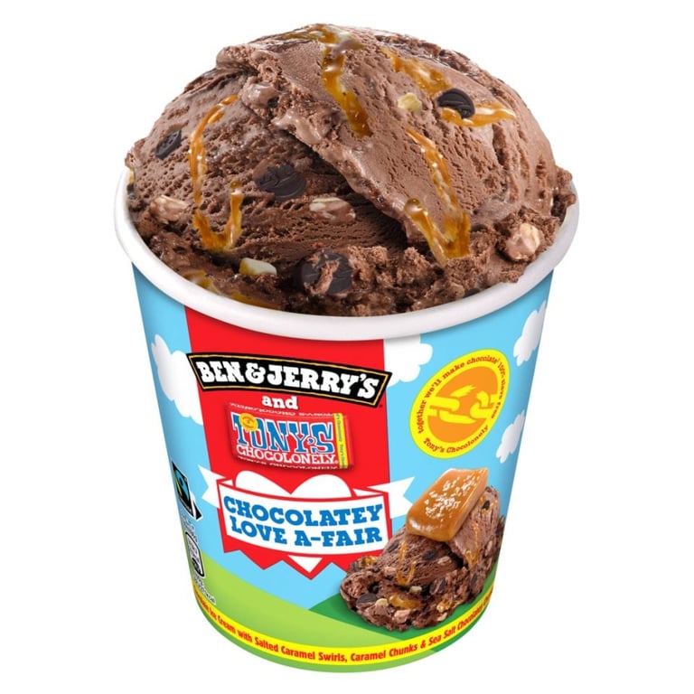 Ben & Jerry's Choco Love Ice Cream 465ml Family Pack