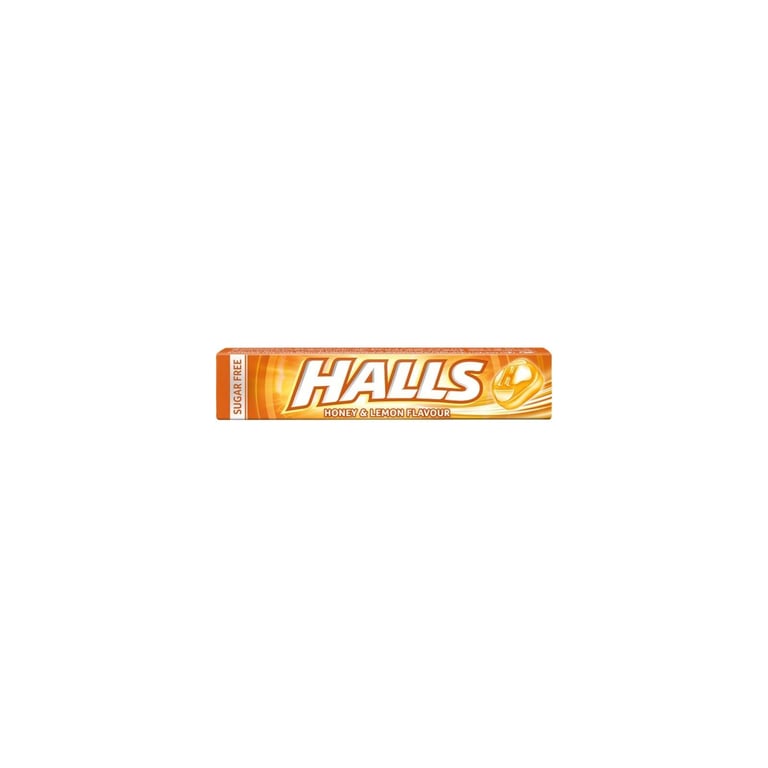 Halls Honey Lemon Sugar Free Lozenges 32g