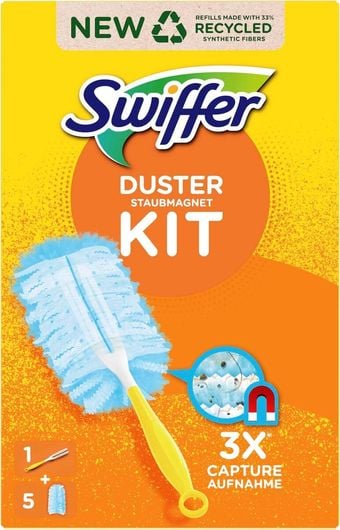Swiffer Dusters Starter Kit Handle + 5 Dusters