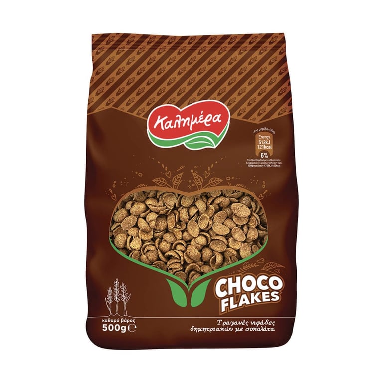 Καλημέρα Choco Flakes Cereals 500g