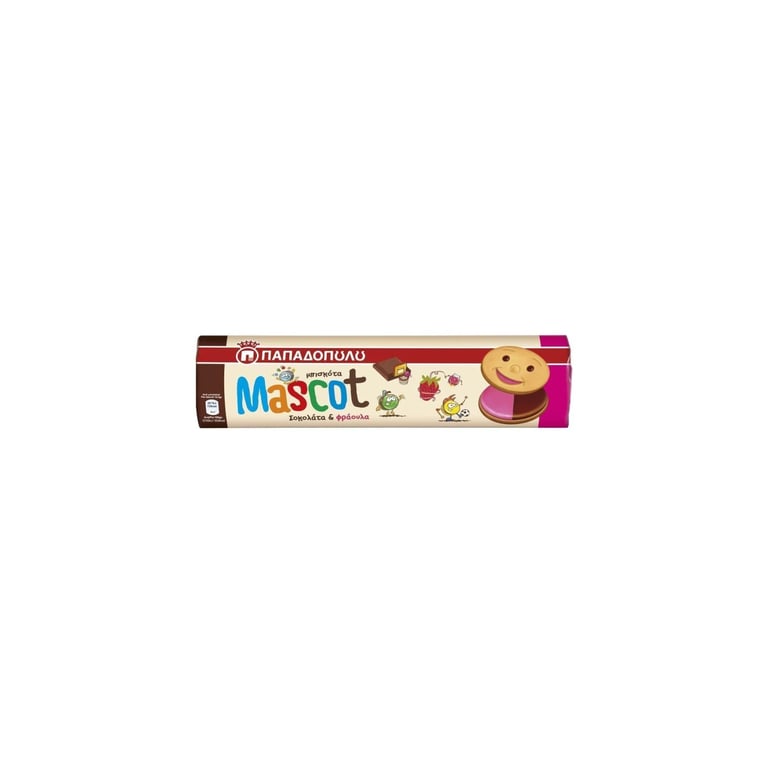 Mascot Chocolate Strawberry Cookies 200gr