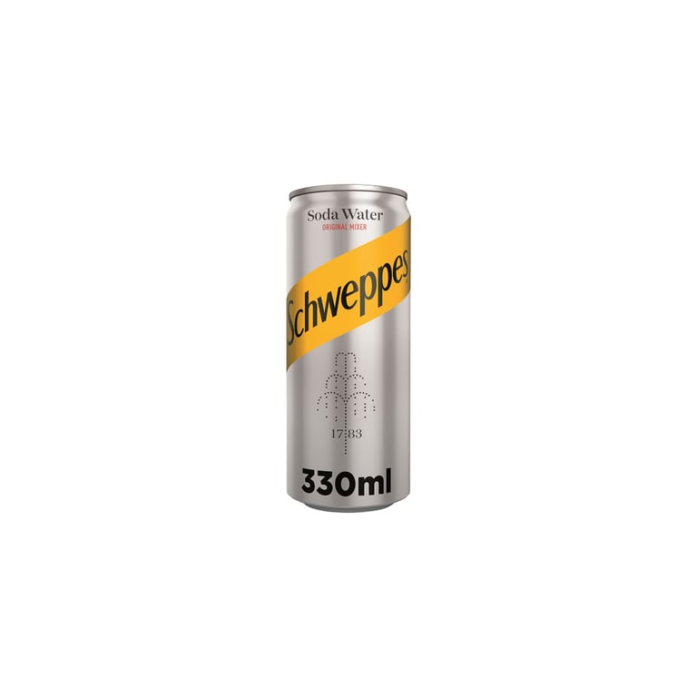 Schweppes Soda Water 330ml