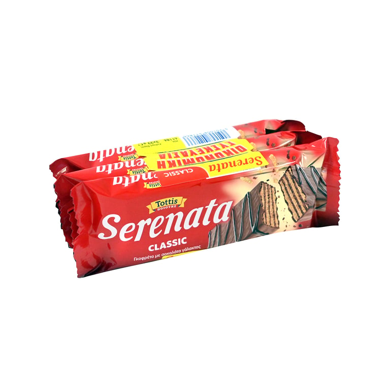 Serenata Milk Chocolate Wafer 3x33g