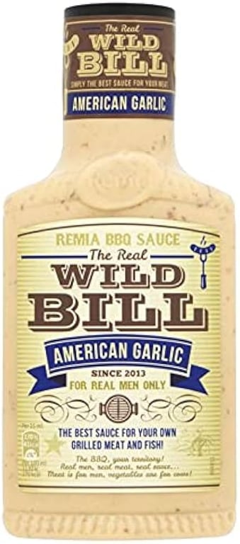 Remia Wild Bill American Garlic BBQ Sauce 450ml
