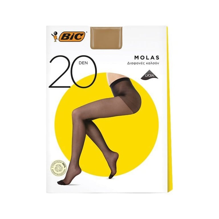 BIC Pantyhose 20D Molas Honey Medium