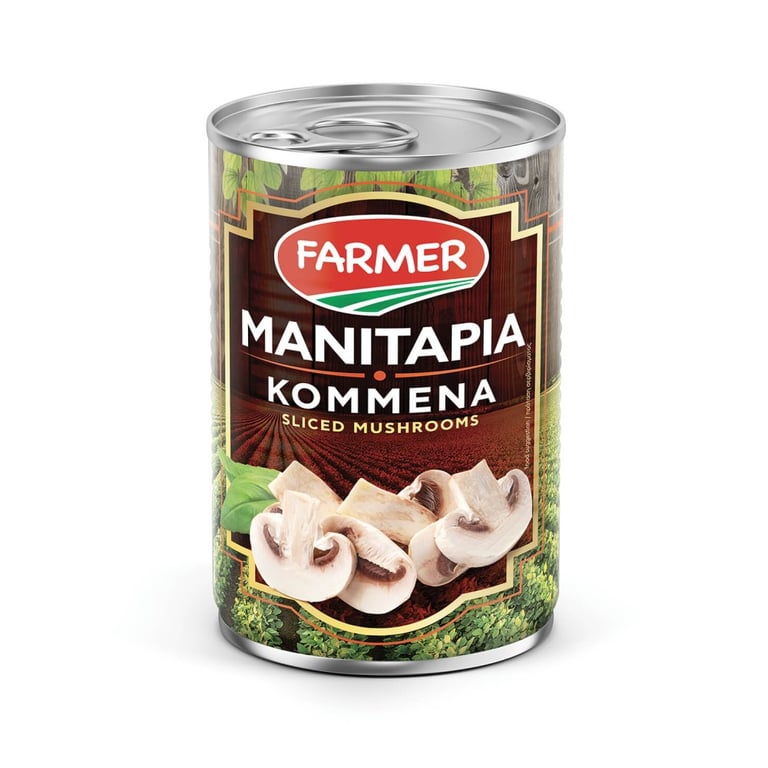Farmer Sliced Mushrooms Canned 230g
