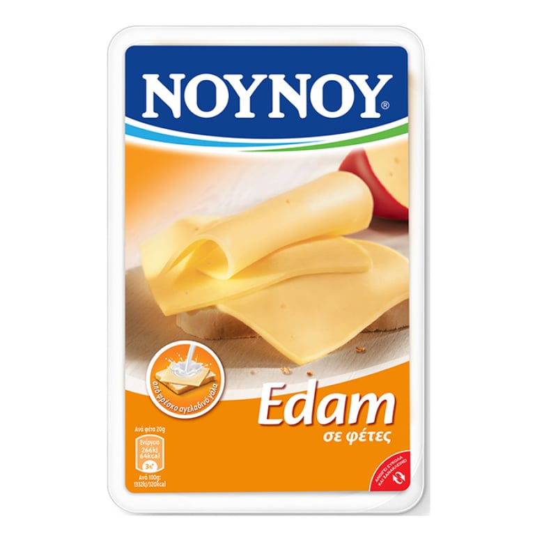 Νουνού Edam Cheese Slices 200g