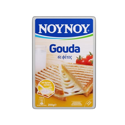 Νουνού Gouda Cheese Slices 200g
