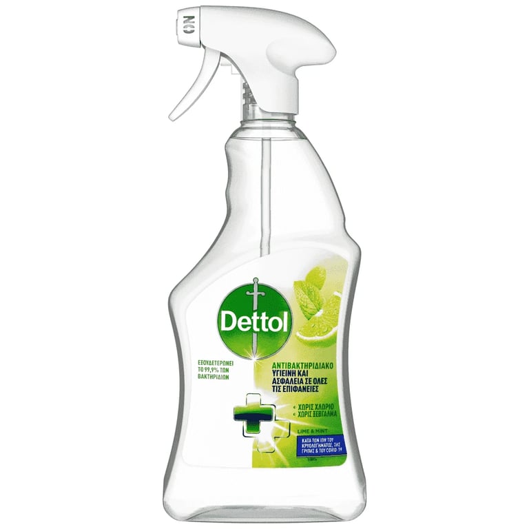 Dettol Hygiene & Safety Lime & Mint Spray 500ml