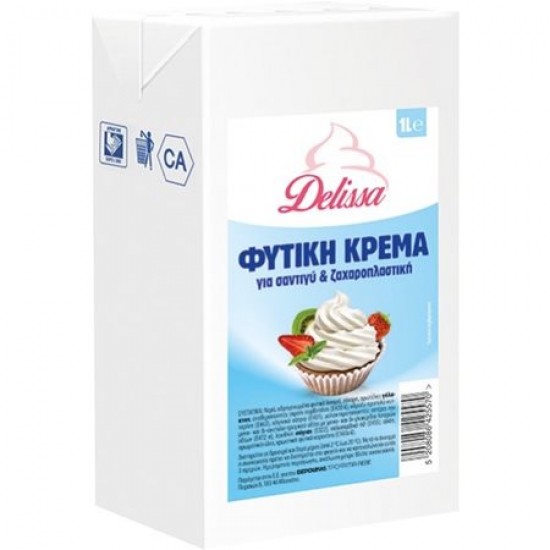 Delissa Vegetable Cream for Pastry 1L
