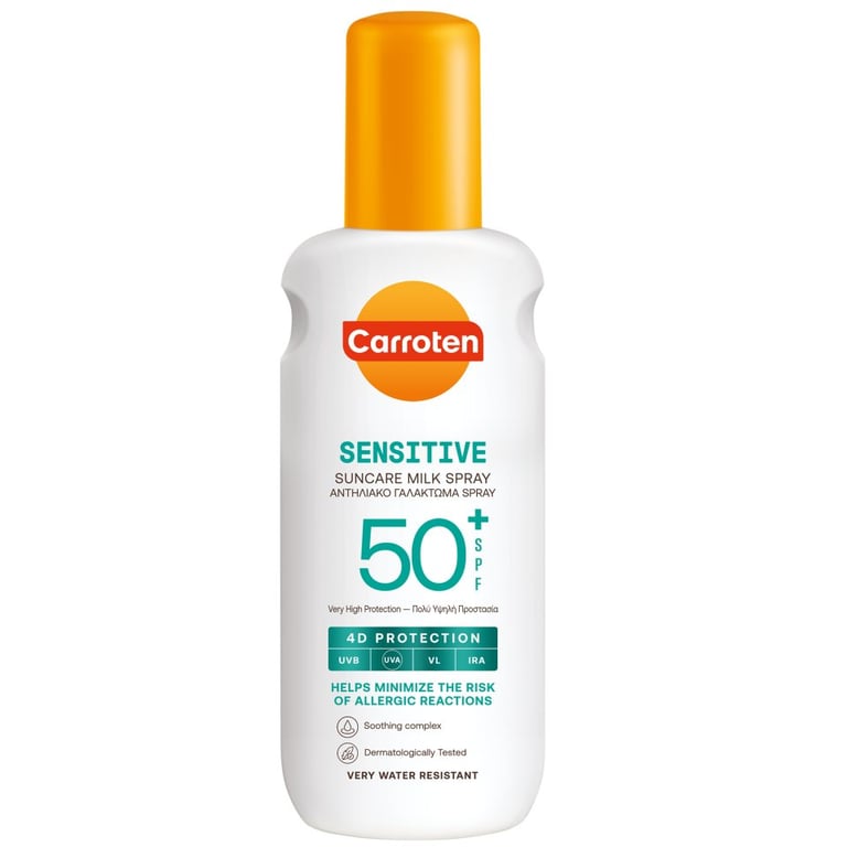 Carroten Milk Spray Sensitive SPF50+ 200ml