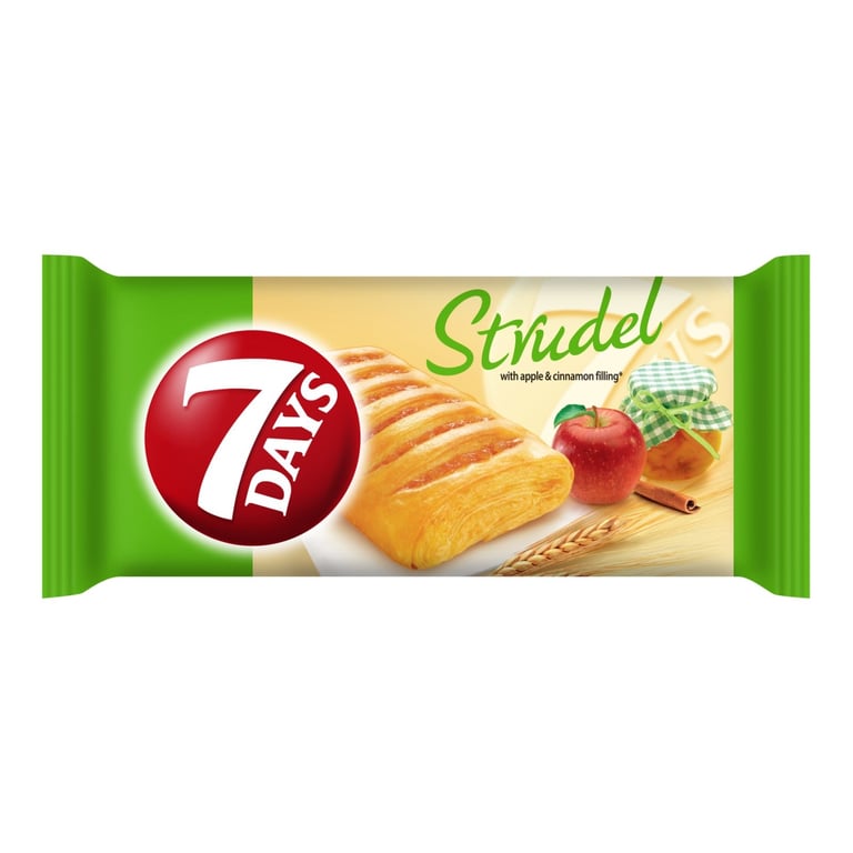 7 Days Apple Cinnamon Strudel 80g