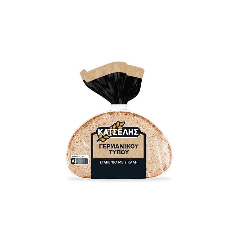 Κατσελης German-style Bread Wheat Rye 500g