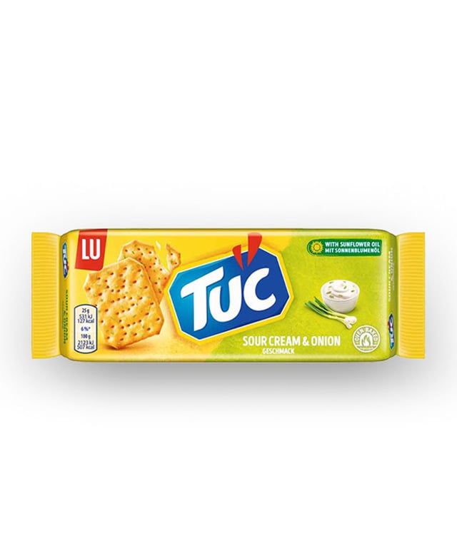 TUC Crackers Sour Cream & Onion Double Pack 100g