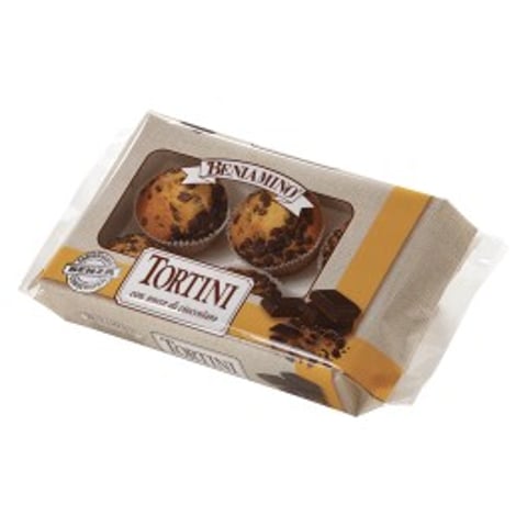 Beniamino Chocolate Chips Tortini Cakes 200g
