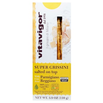 Vitavigor Grissini Parmigiano Reggiano 110g