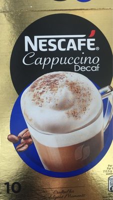 Nescafe Gold 12,5G x 10-ΤΜΧ Cappuccino Decaf
