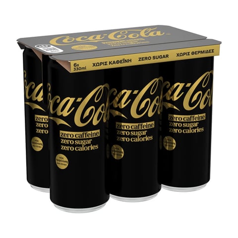 Coca Cola Zero Caffeine Free 330ml x6