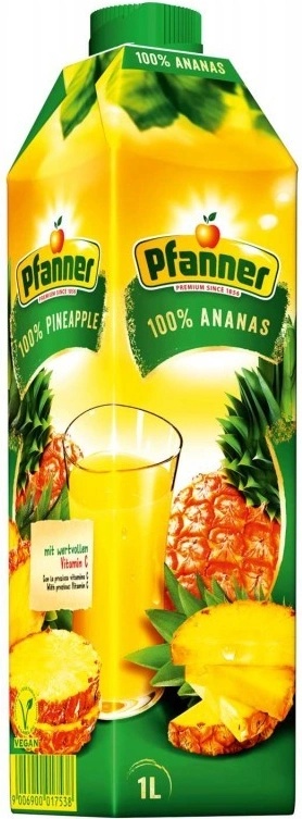 Pfanner Pineapple 100% Natural Juice 1L