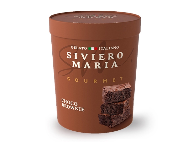 Siviero Maria Choco Brownie Gelato 500ml