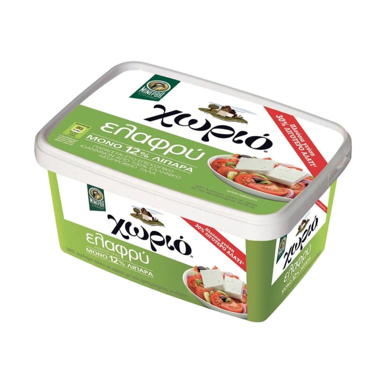 Χωριο Light White Cow Cheese in Brine 360gr