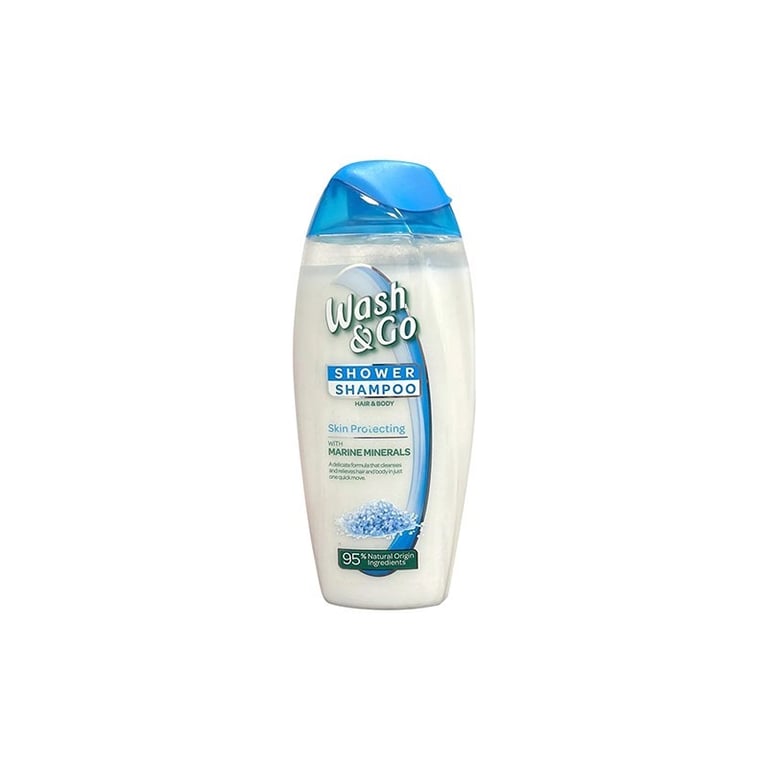 WASH&GO 2-in-1 Marine Minerals Shampoo 250ml