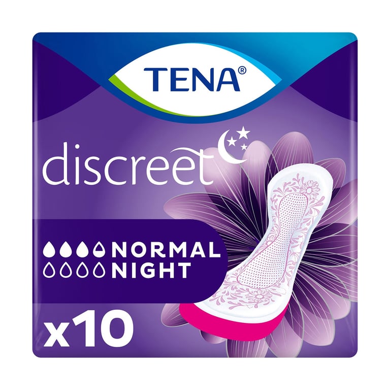 Tena Lady Normal Night Discreet 10pcs
