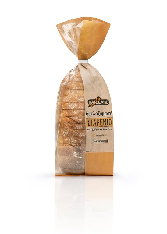 Κατσελης Double-fermented Wheat Sourdough Bread Sliced 500g