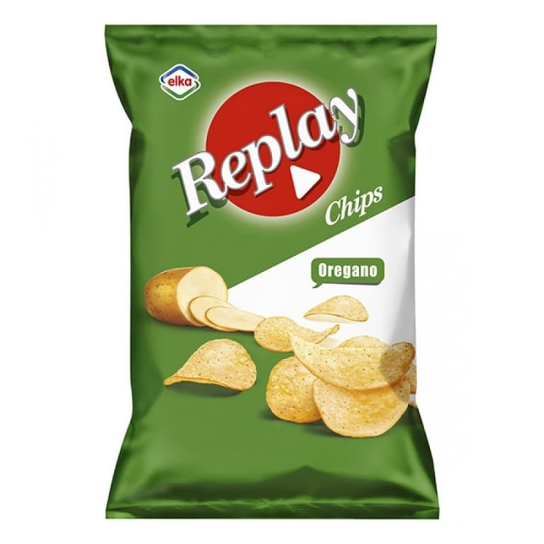 Replay Oregano Chips 75g