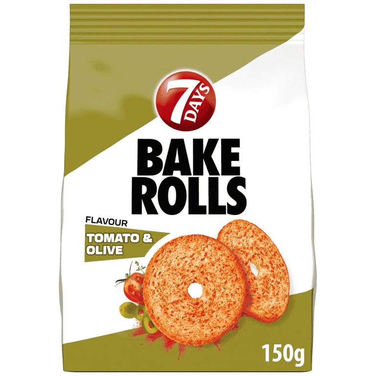 Bake Rolls Tomato - Olive 150g