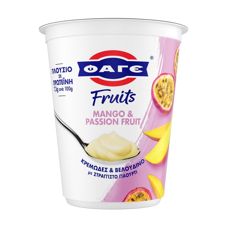 Φάγε Fage Fruits Mango Passion Fruit Yogurt 380g