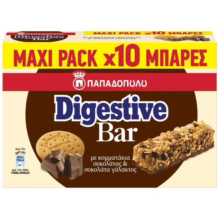 Digestive Bar Chocolate