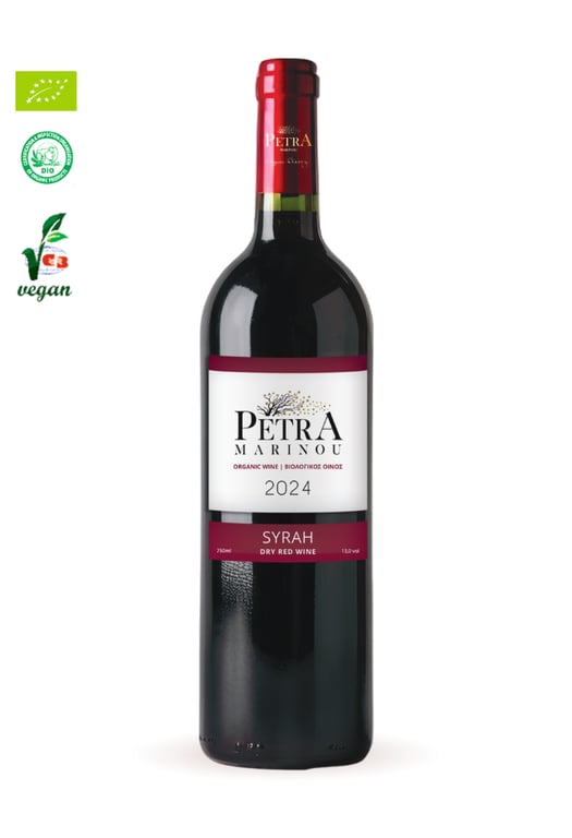 Petra Marinou Organic Syrah 750ml