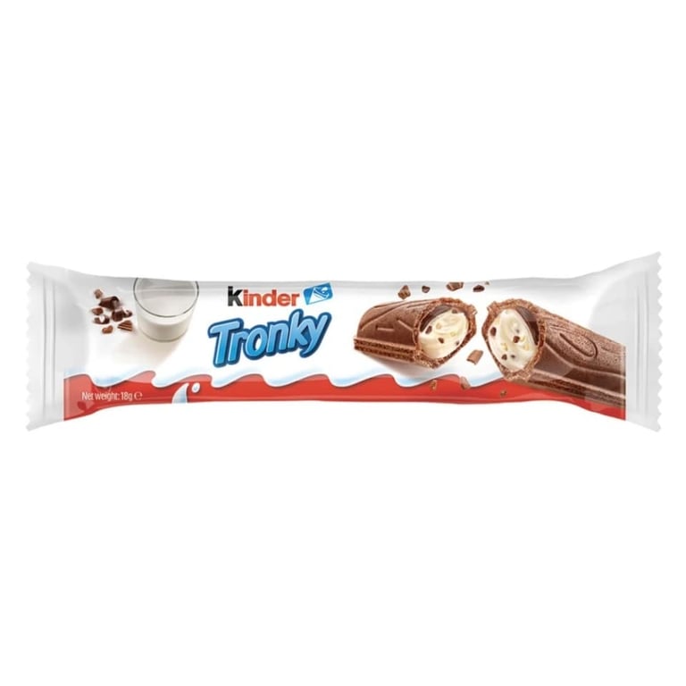 Kinder Tronky Wafer with Milk and Hazelnut Cream
