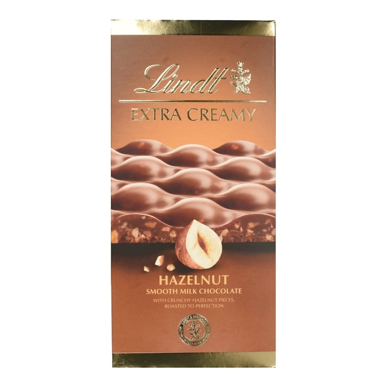 Lindt Extra Creamy Milk Hazelnut 80g