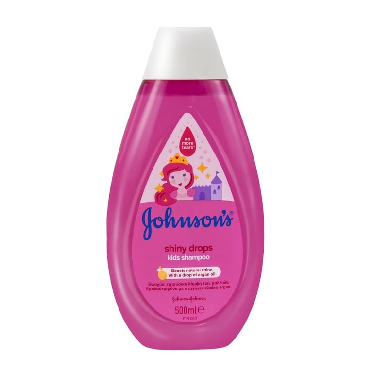 JOHNSON'S Baby Shampoo Shiny Drops 500ml