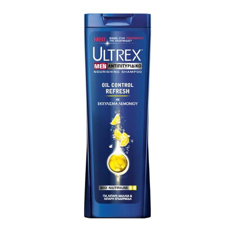 Ultrex Men Shampoo Oily Hair 360ml