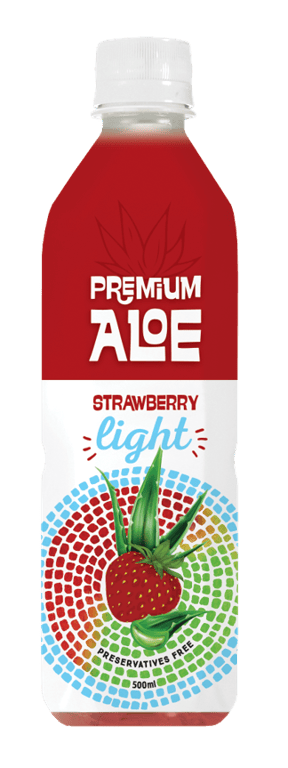 Premium Aloe Strawberry Light 500ml