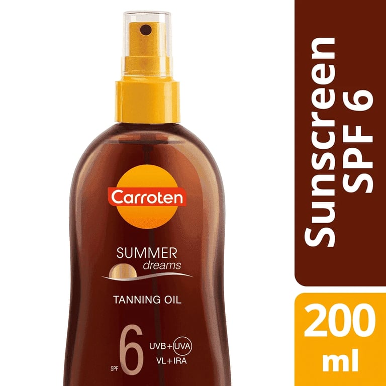 Carroten Oil Spray Summer Dream SPF6 200ml